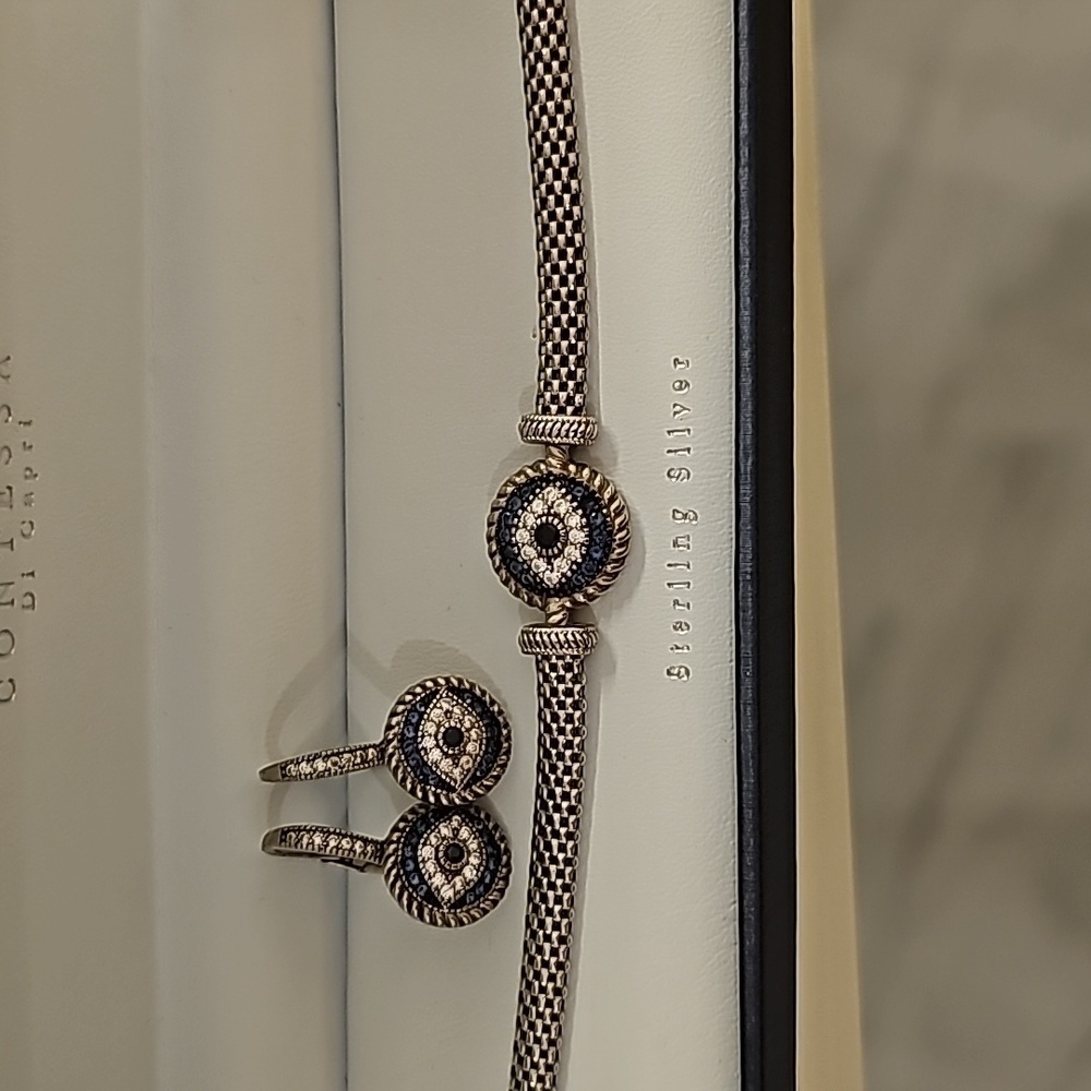 Contessa Di Capri Bracelet and earrings